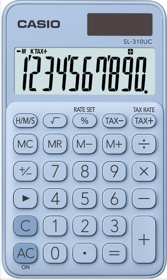 CASIO kalkulačka SL 310UC LB, Kapesní kalkulátor0 
