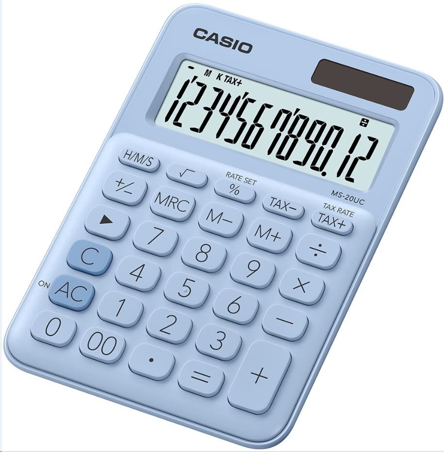 CASIO kalkulačka MS 20UC LB,  Stolní kalkulátor1 