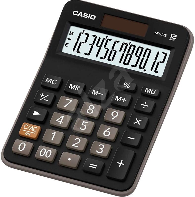 CASIO kalkulačka MX 12 B BK,  Stolní kalkulátor0 