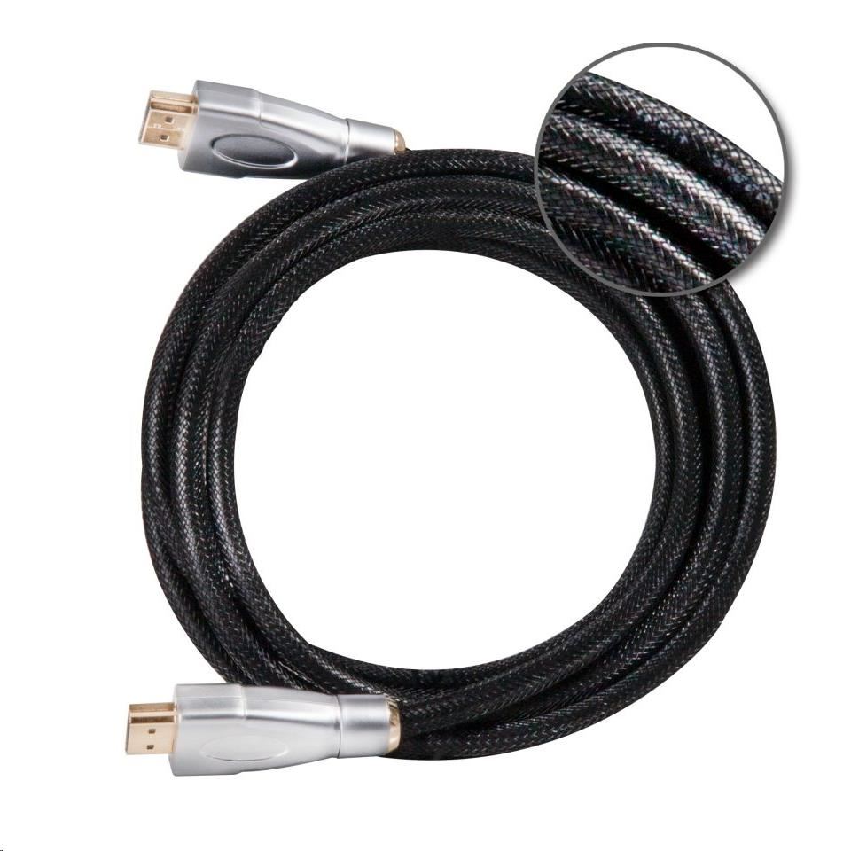 Club3D Kabel Certifikovaný HDMI Premium High Speed,  HDMI 2.0 4K60Hz UHD,  3m1 