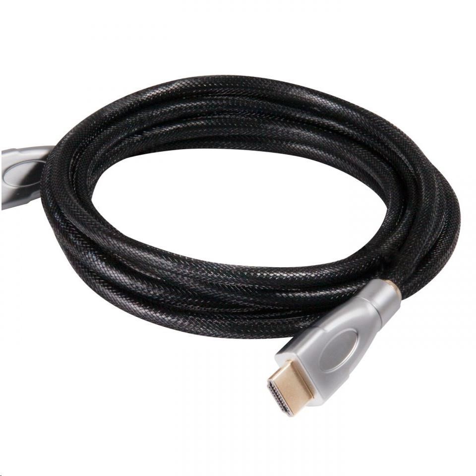 Club3D Kabel Certifikovaný HDMI Premium High Speed,  HDMI 2.0 4K60Hz UHD,  3m3 