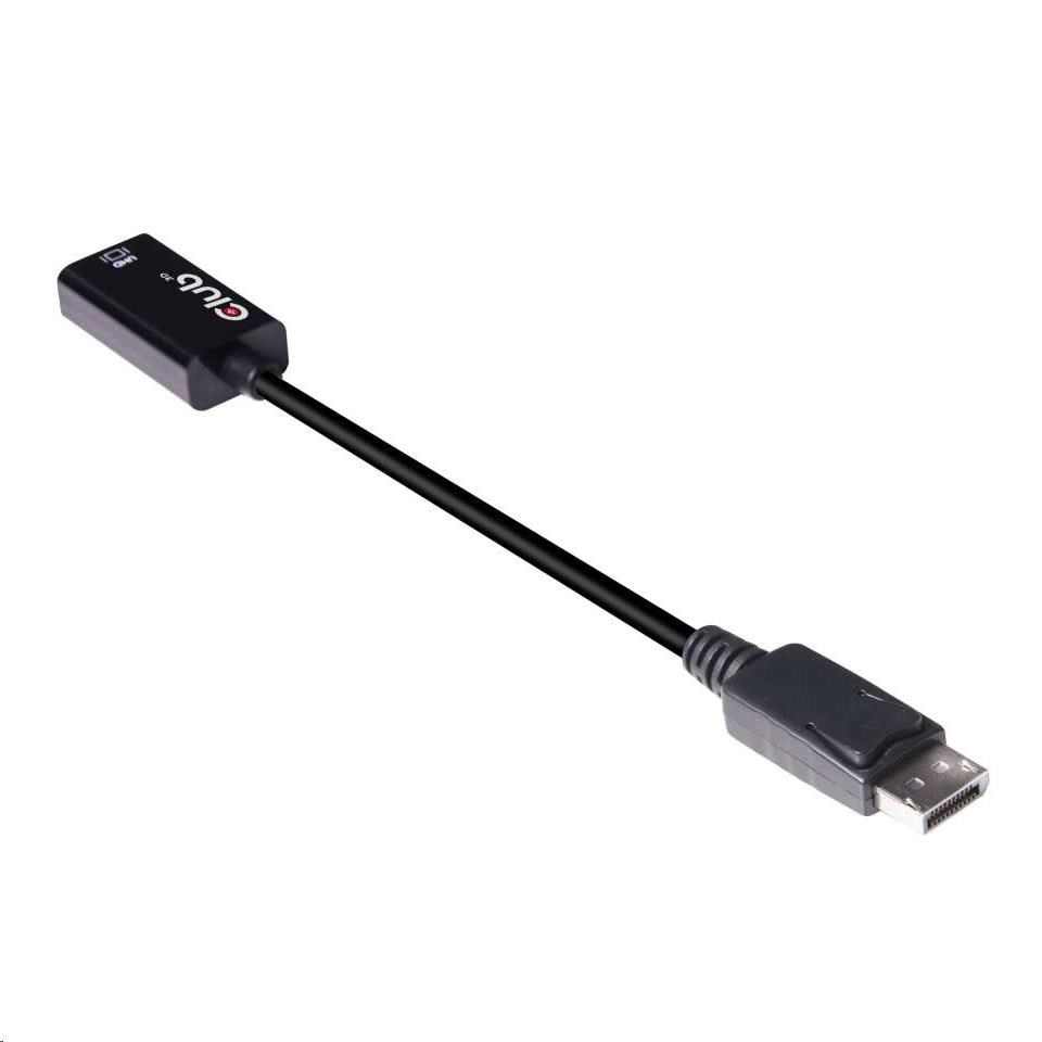 Club3D Active DisplayPort adaptér 1.4 na HDMI 2.0b,  HDR,  19cm1 