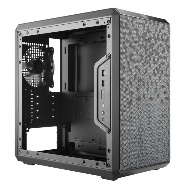 Cooler Master case MasterBox Q300L,  mATX,  Průhledná bočnice,  1x 120mm Fan,  Černá3 