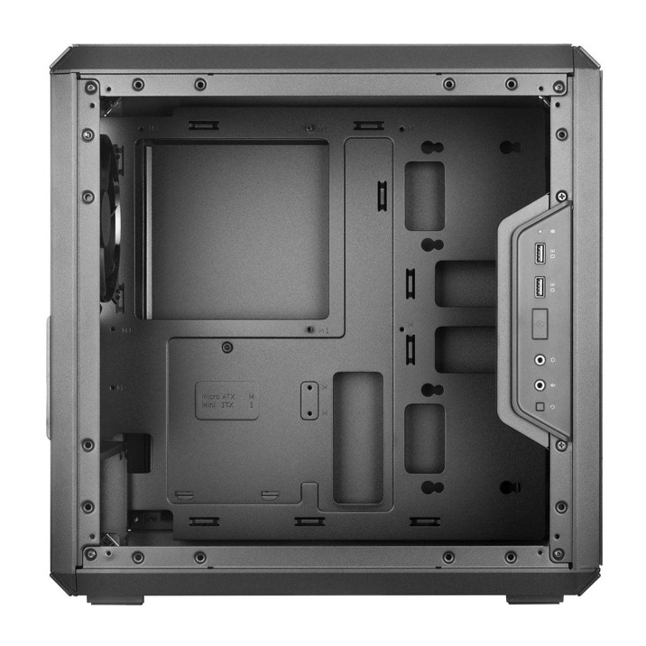Cooler Master case MasterBox Q300L,  mATX,  Průhledná bočnice,  1x 120mm Fan,  Černá4 