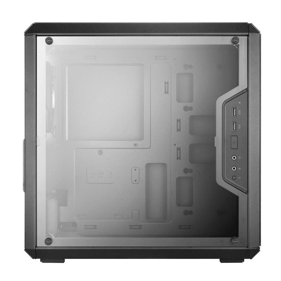Cooler Master case MasterBox Q300L,  mATX,  Průhledná bočnice,  1x 120mm Fan,  Černá5 