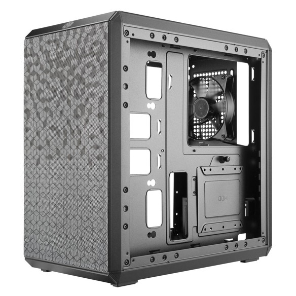 Cooler Master case MasterBox Q300L,  mATX,  Průhledná bočnice,  1x 120mm Fan,  Černá8 