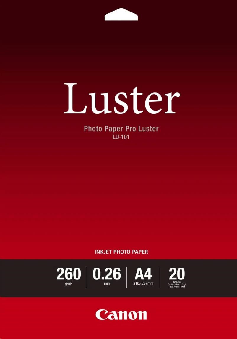 Canon PAPIER LU-101 A4 20 listov0 