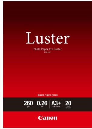 Canon PAPIER LU-101 A3+ 20 listov0 