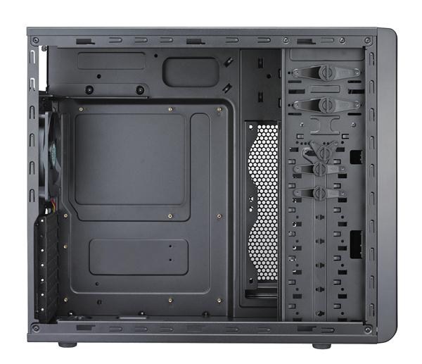 Cooler Master case Force 500,  ATX,  1x 120mm Fan,  Černá3 