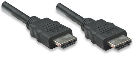 MANHATTAN HDMI kábel s Ethernetom,  HEC,  ARC,  3D,  4K,  tienený,  15 m,  čierny1 