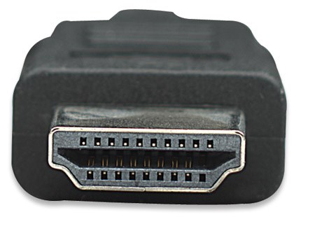 MANHATTAN HDMI kábel s Ethernetom,  HEC,  ARC,  3D,  4K,  tienený,  15 m,  čierny2 