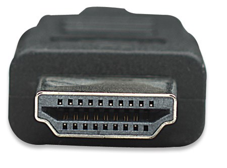 MANHATTAN HDMI kábel s Ethernetom,  tienený,  1 m,  čierny2 