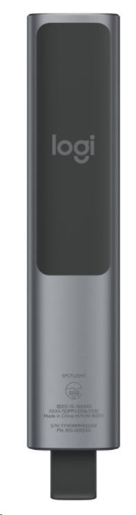 Logitech prezentér Spotlight Plus,  Bezdrátový,  Bluetooth,  tmavě šedá2 