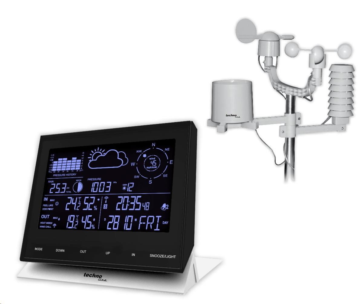TechnoLine WS 1700 - meteorologická stanice0 