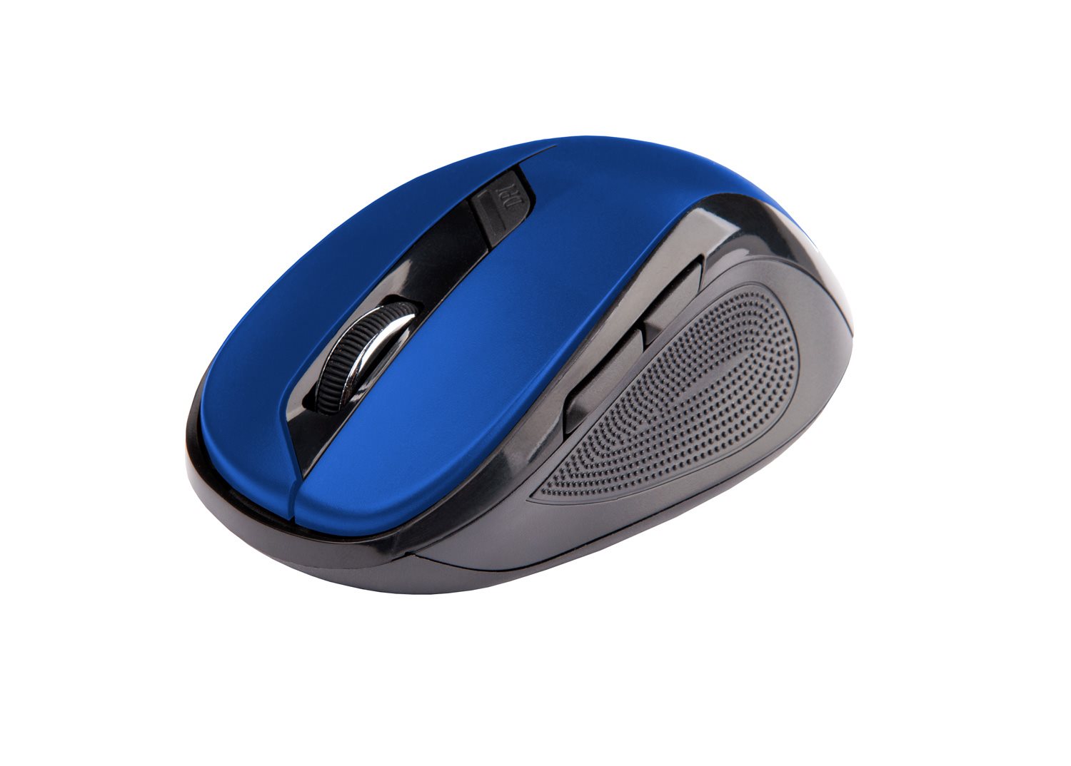 C-TECH Mouse WLM-02,  čierno-modrá,  bezdrôtová,  1600DPI,  6 tlačidiel,  USB nano prijímač0 