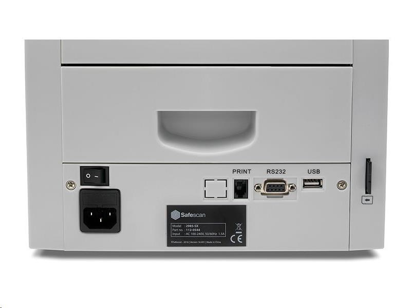 Počítačka bankoviek SAFESCAN 2985-SX nová1 