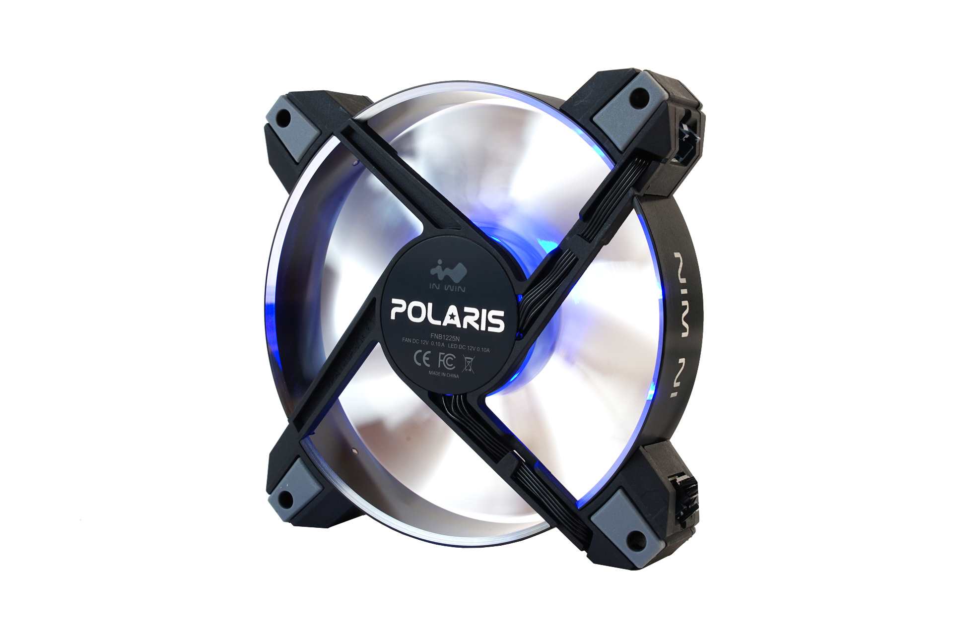 IN WIN ventilátor Polaris RGB Aluminium (dvojbalenie)4 