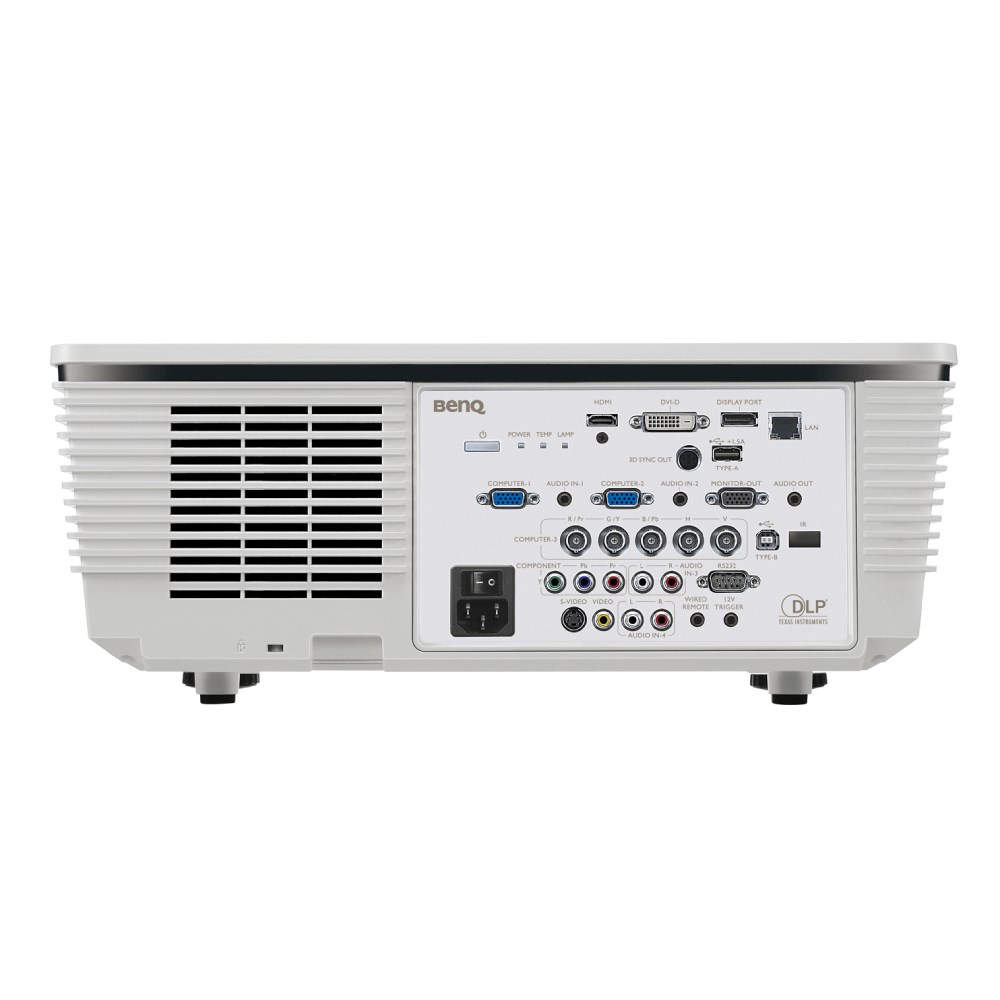 BENQ PRJ PU9220+ DLP; WUXGA; 5000 ANSI ; 5 optional lenses, 4 000:1; Networking Control (RJ45); DVI-D; HDMI; DP3 