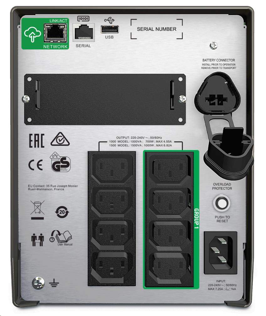APC Smart-UPS 1000VA LCD 230V so SmartConnect (700W)1 