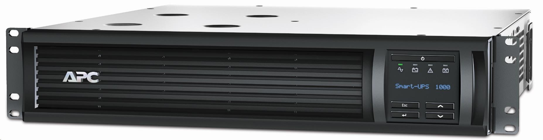 APC Smart-UPS 1000VA LCD RM 2U 230V so SmartConnect (700W)0 