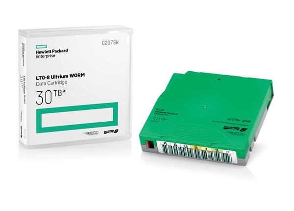 HPE LTO-8 Ultrium 30 TB WORM Data Cartridge0 