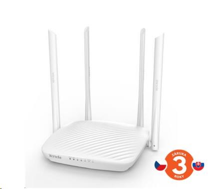 Bezdrôtový WiFi router Tenda F9, bezdrôtový N600, 3x 10/100 LAN, 4x 6dBi anténa2 