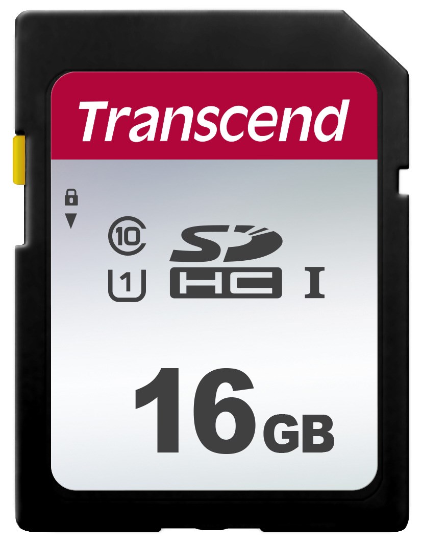 Karta TRANSCEND SDHC 16GB 300S,  UHS-I U1 (R:95/ W:45 MB/ s)0 