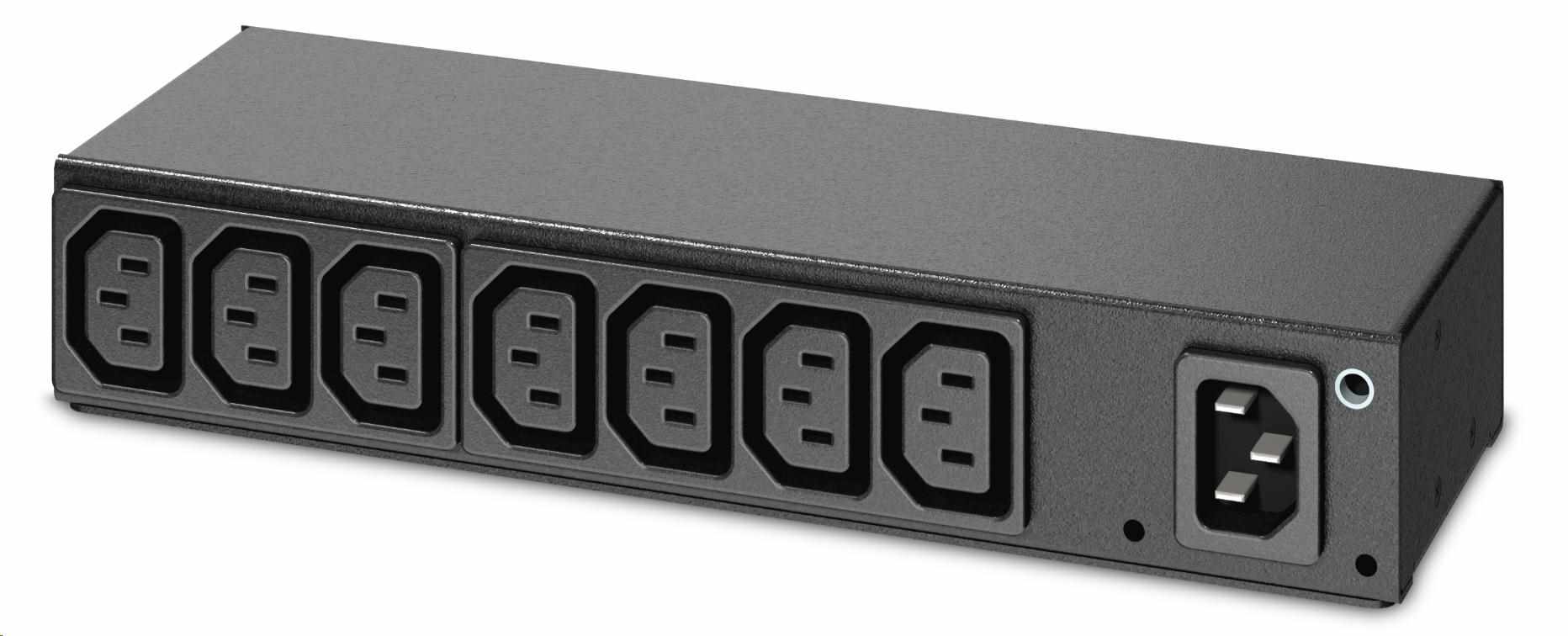 APC Rack PDU,  Basic,  0U/ 1U,  120-240V/ 15A,  220-240V/ 10A,  (8) C13,  IEC-320 C140 