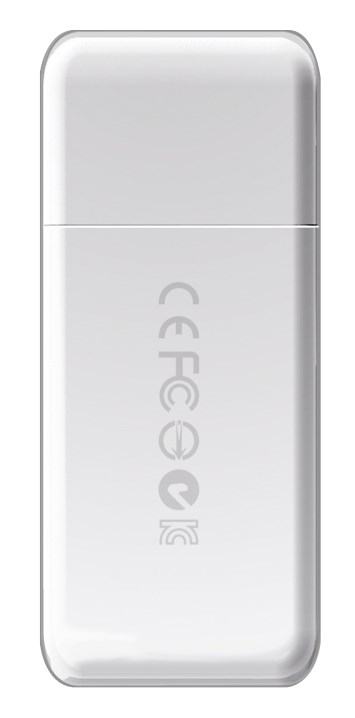 Čítačka kariet TRANSCEND F5,  USB 3.0,  biela0 