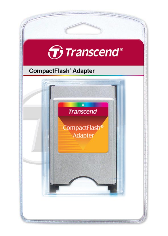 Adaptér TRANSCEND PCMCIA ATA pre karty Compact Flash3 