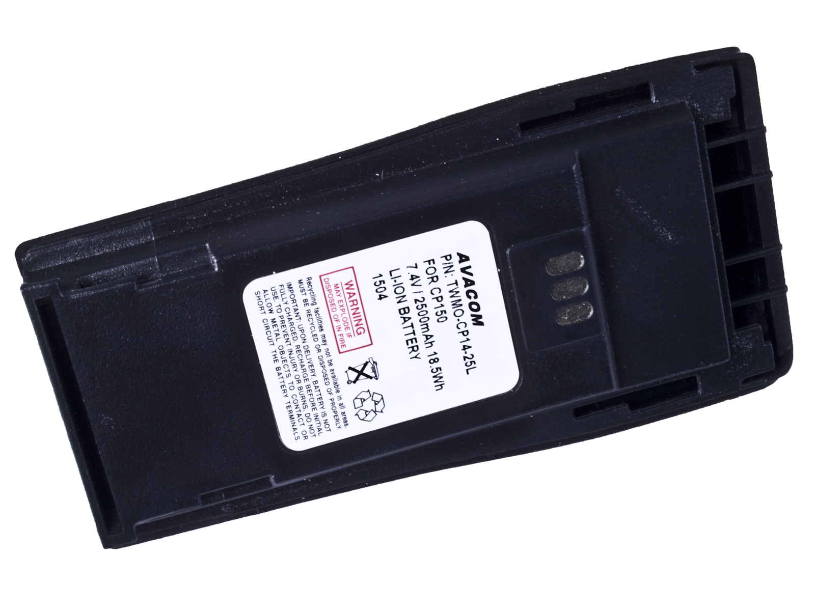 AVACOM baterie pro radiostanice Motorola CP040,  CP140,  CP150,  CP250 Li-Ion 7.4V 2500mAh0 