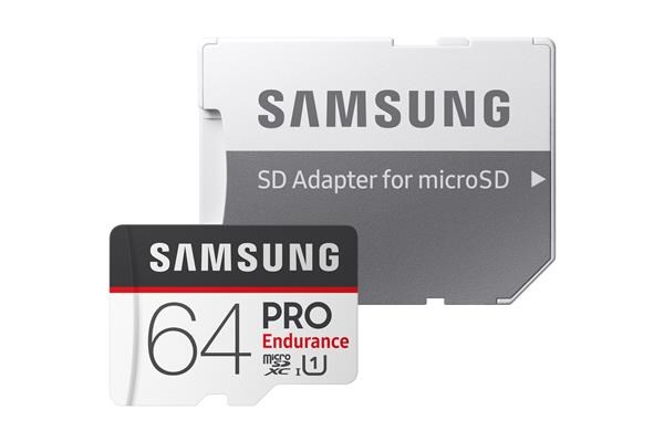 Karta Samsung micro SDXC 64GB PRO Endurance + SD adaptér2 