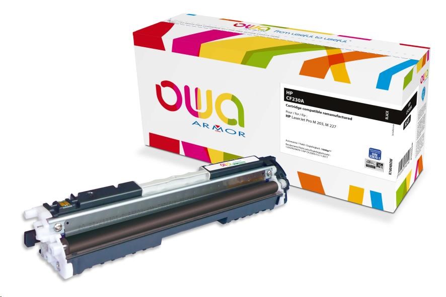 OWA Armor toner pre HP LJ Pro M203,  M227,  1600 strán,  CF230A,  čierna/ čierna0 