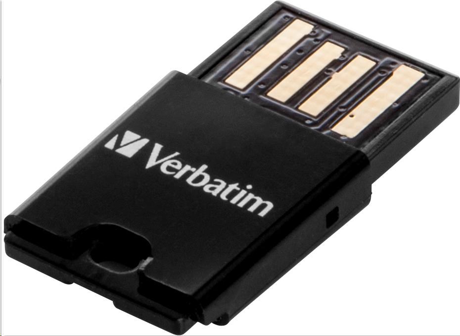 VERBATIM Tablet microSDHC C10/ U1 s USB čítačkou 16GB (R:45MB/ s,  W:10MB/ s)5 