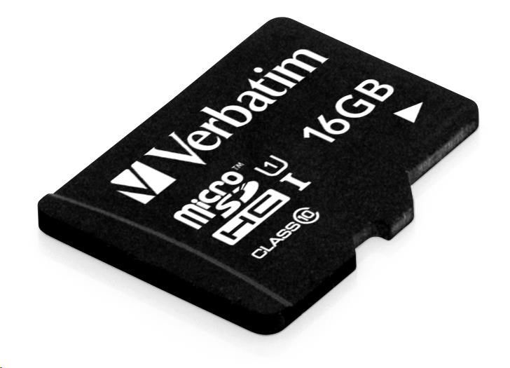 VERBATIM Tablet microSDHC C10/U1 s USB čítačkou 16GB (R:45MB/s, W:10MB/s)3 