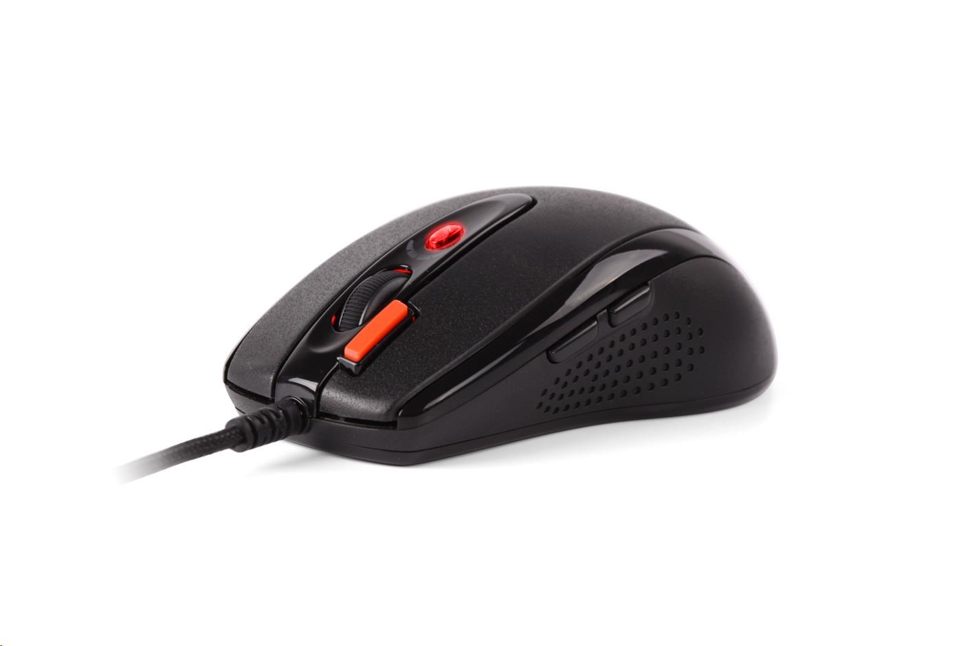A4tech X-710BK,  OSCAR Game herní myš,  2000DPI,  černá,  USB0 