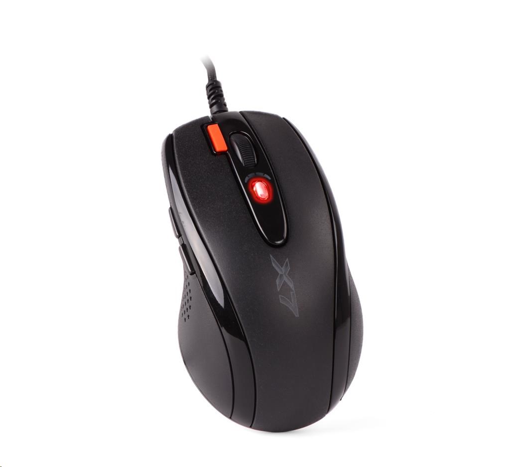 A4tech X-710BK,  OSCAR Game herní myš,  2000DPI,  černá,  USB1 
