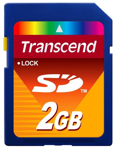Karta TRANSCEND SD 2 GB (štandardná)0 