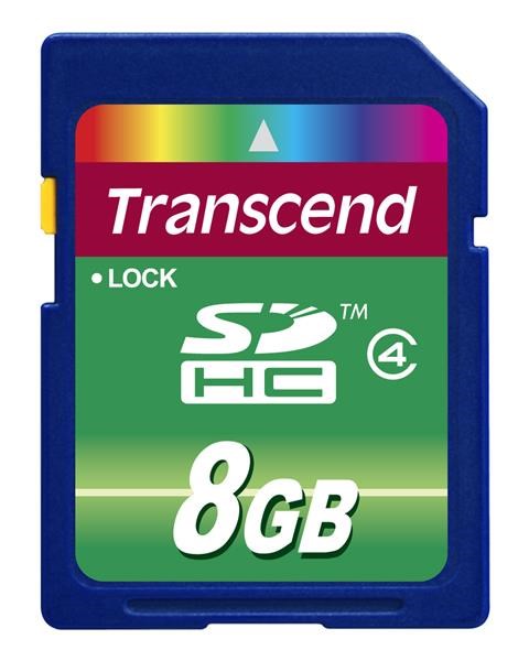 Karta TRANSCEND SDHC 8 GB triedy 40 