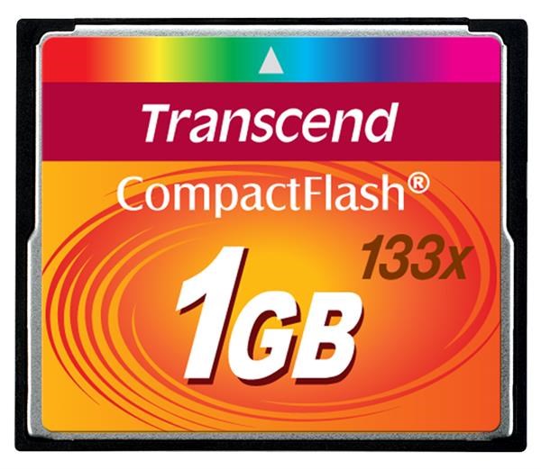TRANSCEND Compact Flash 1GB (133x)0 