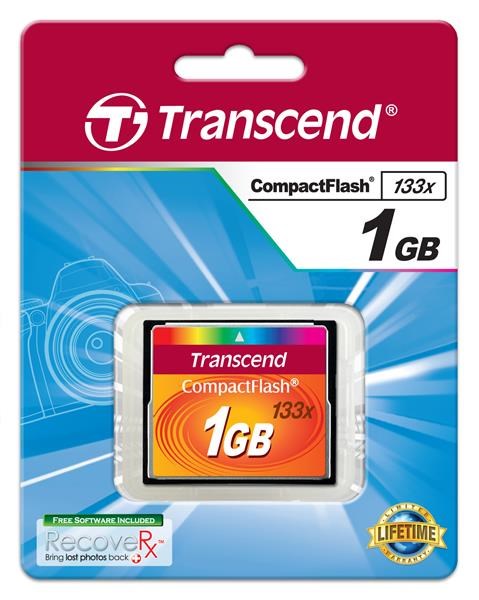 TRANSCEND Compact Flash 1GB (133x)1 