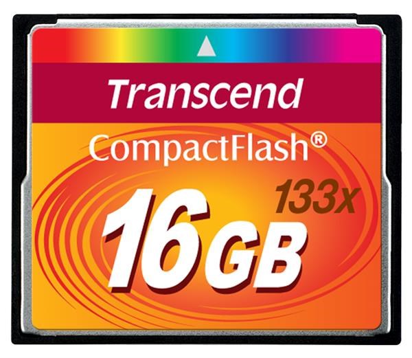 TRANSCEND Compact Flash 16 GB (133x)0 