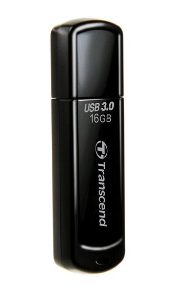 TRANSCEND Flash disk 16GB JetFlash®700,  USB 3.0 (R:75/ W:12 MB/ s) čierna1 