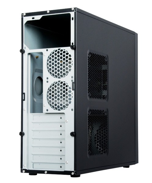 CHIEFTEC Mesh Series Miditower Case,  CQ-01B-U3-OP,  čierna,  bez zdroja napájania4 