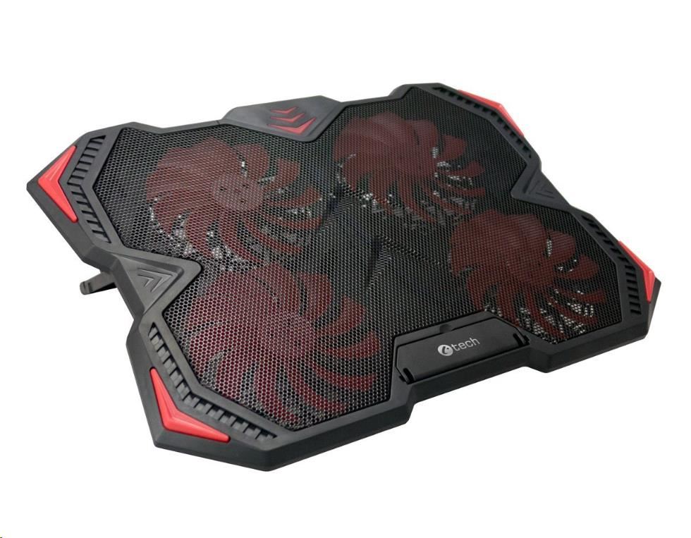 Chladiaca podložka C-TECH Zephyros NTB (GCP-01R),  nenáročné hranie,  17, 3