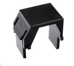 Solarix Keystone zástrčka pre modulárne patch panely alebo zásuvky čierna /  10ks SXKJ-0-BK0 