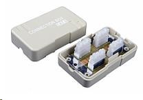 Solarix CAT6 UTP 8p8c LSA+/ Krone KRJ45-VEB6 prepojovacia skrinka