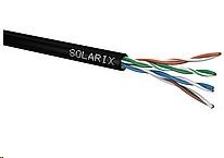 Inštalačný kábel Solarix vonkajší UTP,  Cat5E,  vodič,  PE,  krabica 305m SXKD-5E-UTP-PE0 