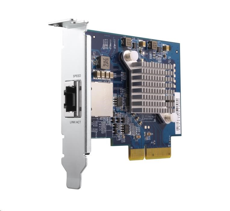QNAP QXG-10G1T rozšiřující karta 1x 10GBASE-T pro PC i NAS0 