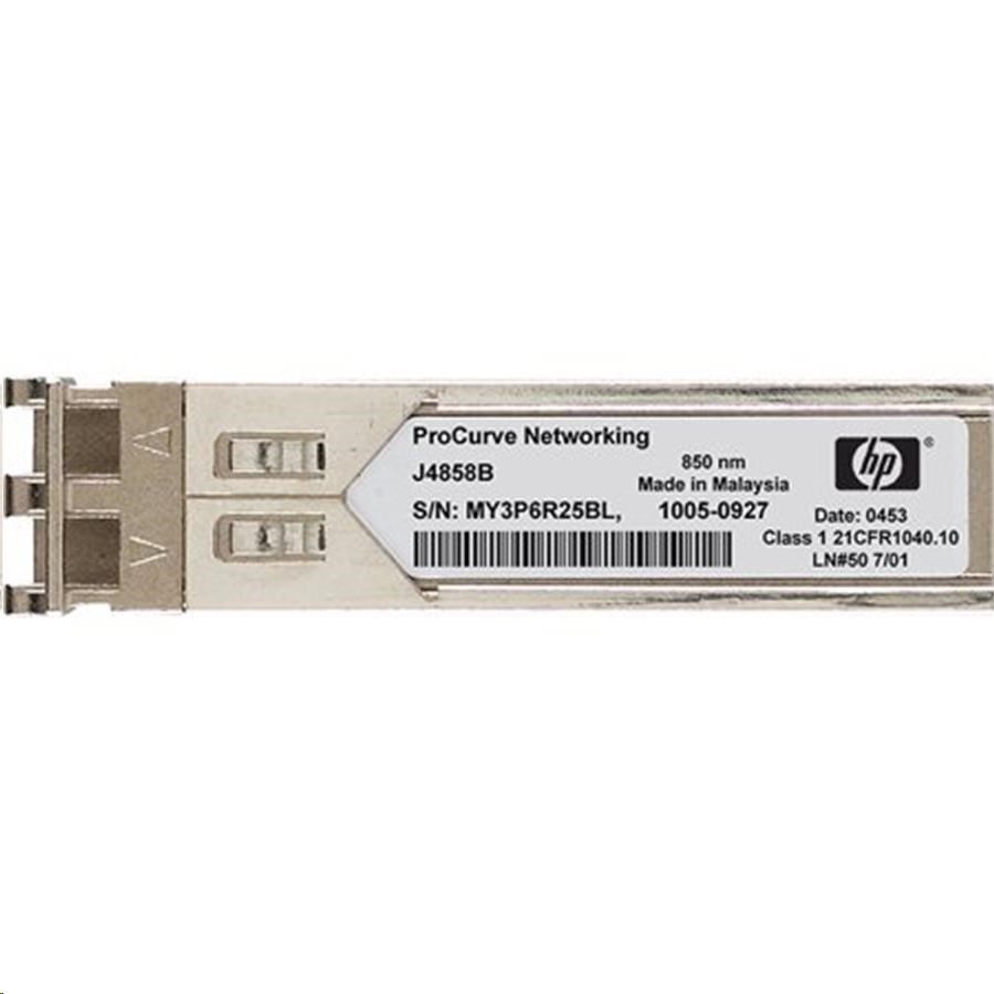 Aruba 1G SFP LC SX 500m MMF XCVR J4858D RENEW1 